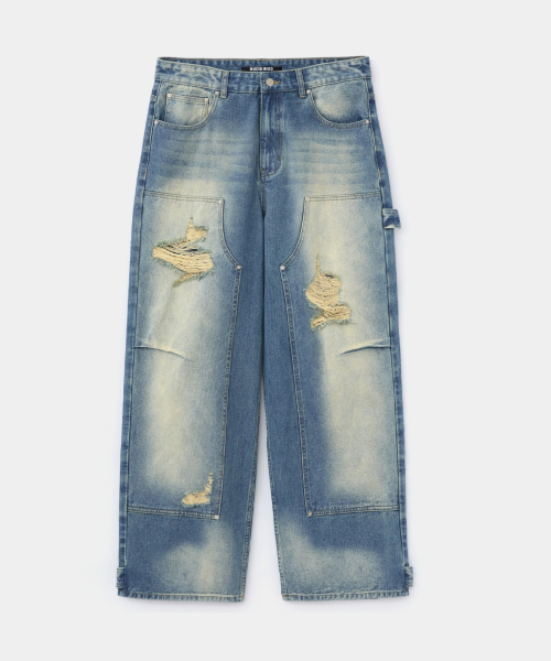 MAISON MINED（メゾンミネド）の「ラギッドカーペンターデニムパンツ ブルー（デニムパンツ・メンズ・その他・SMALL/MEDIUM/LARGE）」の7枚目の写真