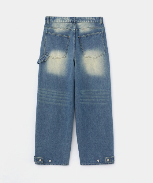 MAISON MINED（メゾンミネド）の「ラギッドカーペンターデニムパンツ ブルー（デニムパンツ・メンズ・その他・SMALL/MEDIUM/LARGE）」の8枚目の写真