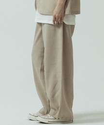 SLICK | 【SLICK/スリック】Linen-Like Canvas Easy Pants/リネンライクキャンバスイージーパンツ(その他パンツ)