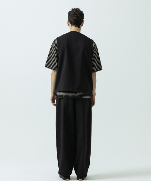 SLICK(スリック)の「【SLICK/スリック】Linen-Like Canvas Easy Pants/リネンライクキャンバスイージーパンツ(その他パンツ・メンズ・チャコール/ベージュ/ブラック系その他・1/2/3)」の13枚目の写真