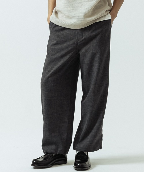 SLICK(スリック)の「【SLICK/スリック】Linen-Like Canvas Easy Pants/リネンライクキャンバスイージーパンツ(その他パンツ・メンズ・チャコール/ベージュ/ブラック系その他・1/2/3)」の14枚目の写真