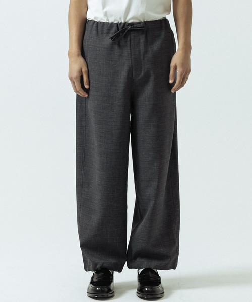 SLICK(スリック)の「【SLICK/スリック】Linen-Like Canvas Easy Pants/リネンライクキャンバスイージーパンツ(その他パンツ・メンズ・チャコール/ベージュ/ブラック系その他・1/2/3)」の19枚目の写真