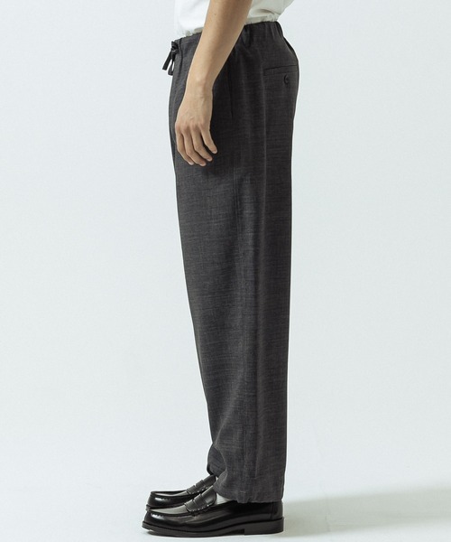 SLICK(スリック)の「【SLICK/スリック】Linen-Like Canvas Easy Pants/リネンライクキャンバスイージーパンツ(その他パンツ・メンズ・チャコール/ベージュ/ブラック系その他・1/2/3)」の20枚目の写真