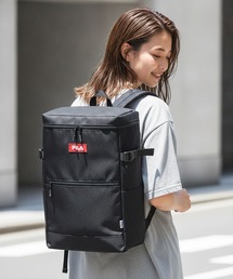 【FILA/フィラ】【通勤・通学などデイリー使いに◎ 20L A4サイズ対応】スクエアデイパック PCポケット 部活 韓国ファッション ストリート