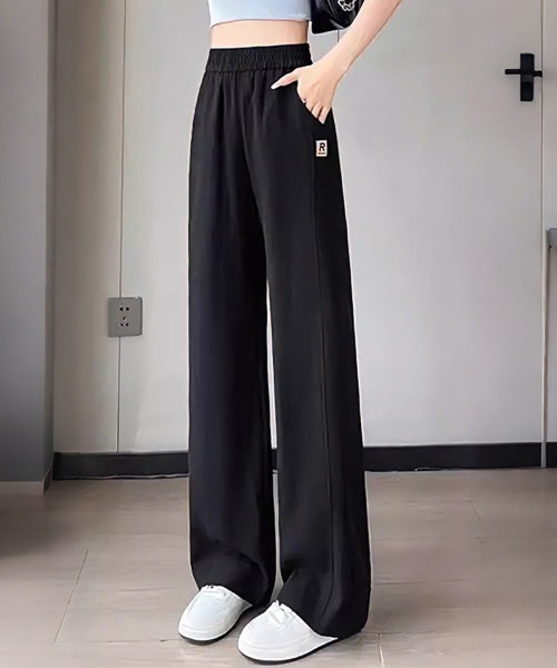 ONEP STAR(ワンピスター)の「ロゴワッペンワイドパンツ(その他パンツ・レディース・ブラック/ライトグレー/ライトブルー・MEDIUM/LARGE/X-LARGE)」の13枚目の写真