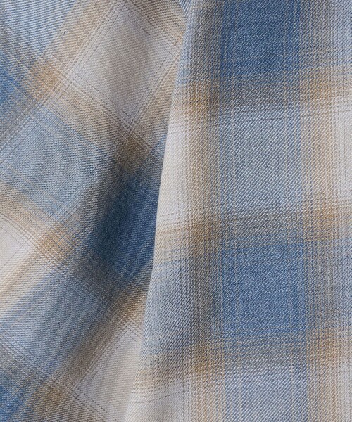 UNITED ARROWS & SONS(ユナイテッドアローズアンドサンズ)の「<UNITED ARROWS & SONS> CHECK SNAP S/SL SHIRT/ショートスリーブシャツ(シャツ/ブラウス・メンズ・ライトブルー/ライトグレー・M/XL/L/S)」の19枚目の写真