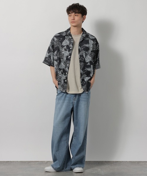 LAKOLE(ラコレ)の「アソートクジラシャツ / 670409(シャツ/ブラウス・メンズ・ホワイト/ネイビー/ブラック・MEDIUM/LARGE)」の7枚目の写真