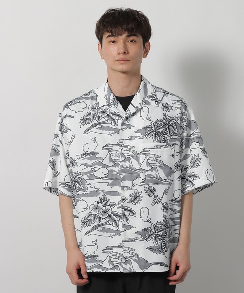 LAKOLE(ラコレ)の「アソートクジラシャツ / 670409(シャツ/ブラウス・メンズ・ホワイト/ネイビー/ブラック・MEDIUM/LARGE)」の17枚目の写真