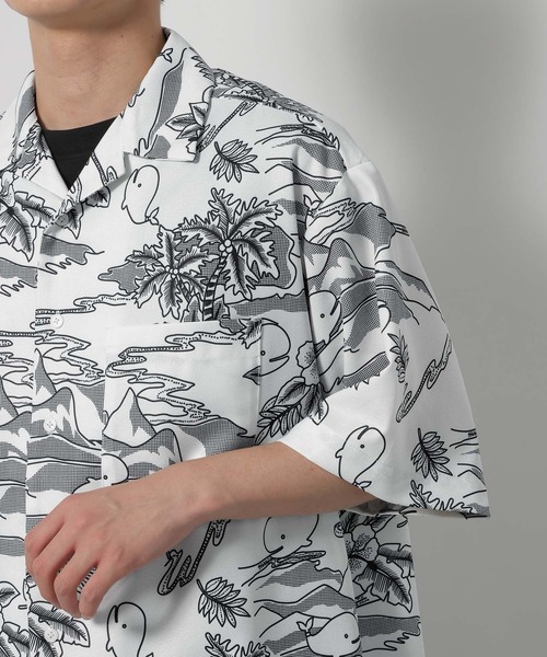 LAKOLE(ラコレ)の「アソートクジラシャツ / 670409(シャツ/ブラウス・メンズ・ホワイト/ネイビー/ブラック・MEDIUM/LARGE)」の21枚目の写真