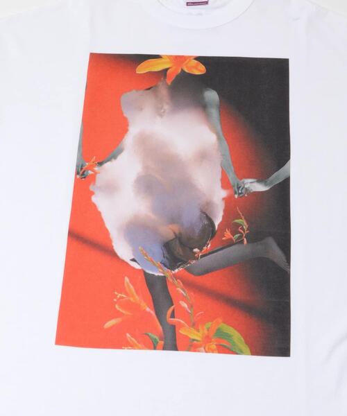 THE GOODLAND MARKET(ザグッドランドマーケット)の「ザ グッドランド マーケット BIG GRAPHIC TEE(Tシャツ/カットソー・メンズ・ブルー/オレンジ・2/1)」の14枚目の写真