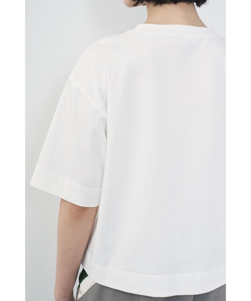 Limue（リミュ）の「ラバープリントTee（Tシャツ/カットソー・レディース・ブラック/ホワイト・FREE）」の8枚目の写真