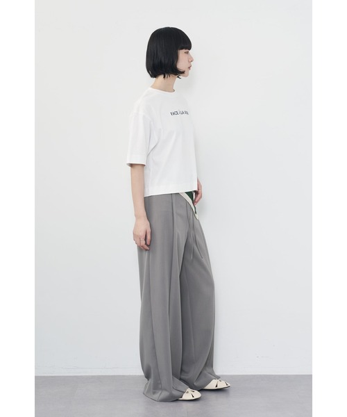Limue（リミュ）の「ラバープリントTee（Tシャツ/カットソー・レディース・ブラック/ホワイト・FREE）」の13枚目の写真