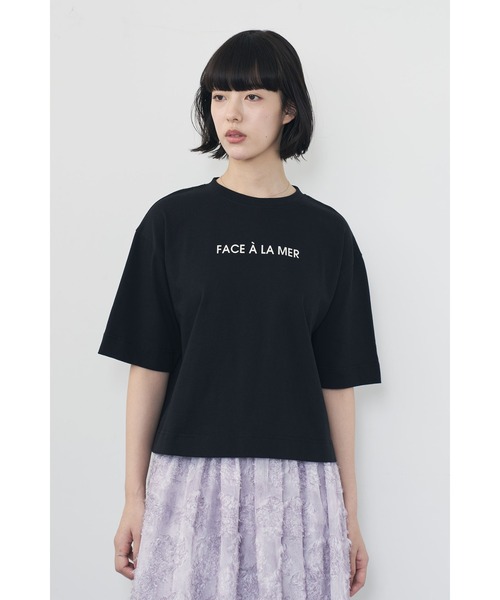 Limue（リミュ）の「ラバープリントTee（Tシャツ/カットソー・レディース・ブラック/ホワイト・FREE）」の14枚目の写真