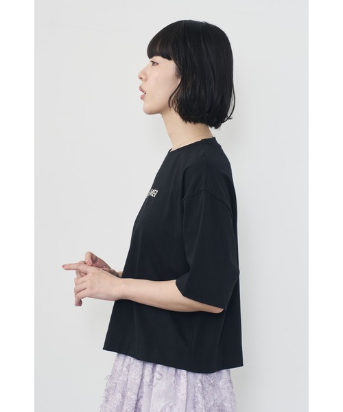 Limue（リミュ）の「ラバープリントTee（Tシャツ/カットソー・レディース・ブラック/ホワイト・FREE）」の15枚目の写真