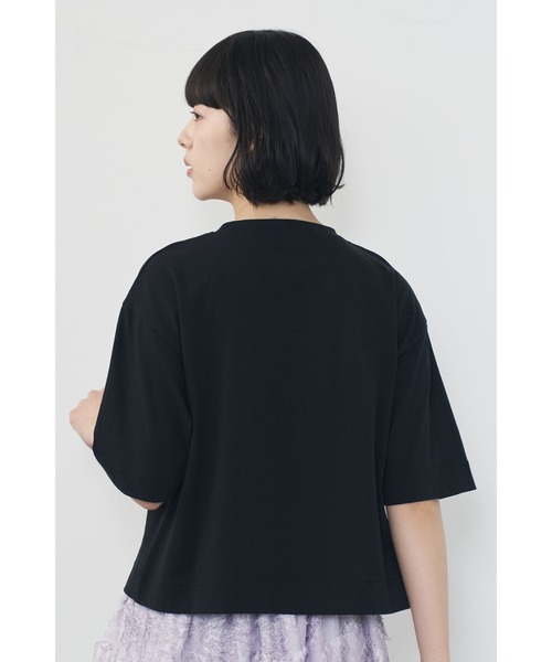 Limue（リミュ）の「ラバープリントTee（Tシャツ/カットソー・レディース・ブラック/ホワイト・FREE）」の16枚目の写真
