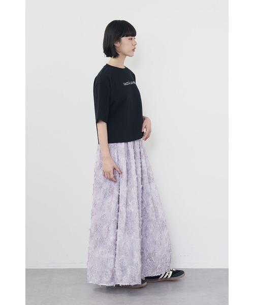 Limue（リミュ）の「ラバープリントTee（Tシャツ/カットソー・レディース・ブラック/ホワイト・FREE）」の20枚目の写真