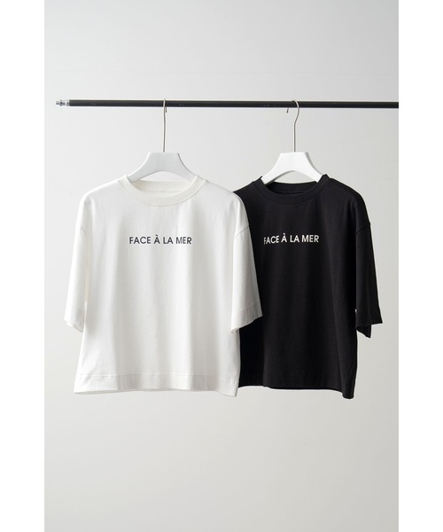 Limue（リミュ）の「ラバープリントTee（Tシャツ/カットソー・レディース・ブラック/ホワイト・FREE）」の21枚目の写真