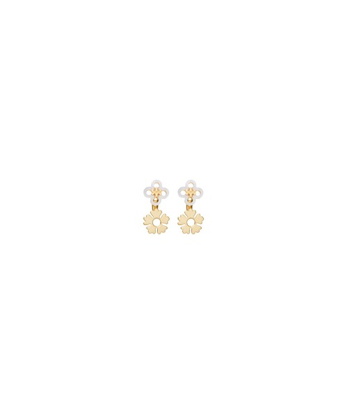 Tory Burch｜トリー バーチのピアス（両耳用）（シルバー/銀色系