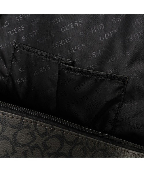 Guess(ゲス)の「TURI Backpack バックパック リュック(バックパック/リュック・メンズ・ダークグレー/ダークブラウン・ONE SIZE)」の7枚目の写真