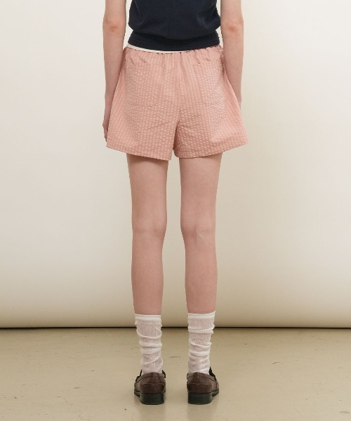 GENERAL IDEA(ジェネラルアイデア)の「【GENERAL IDEA】コンフィバンディングショーツ / COMFY BANDING SHORTS(その他パンツ・レディース・ダークネイビー/レッド/ピンク/ブラック・L/S/M)」の16枚目の写真