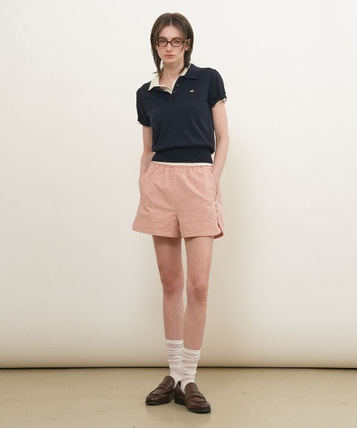 GENERAL IDEA(ジェネラルアイデア)の「【GENERAL IDEA】コンフィバンディングショーツ / COMFY BANDING SHORTS(その他パンツ・レディース・ダークネイビー/レッド/ピンク/ブラック・L/S/M)」の18枚目の写真