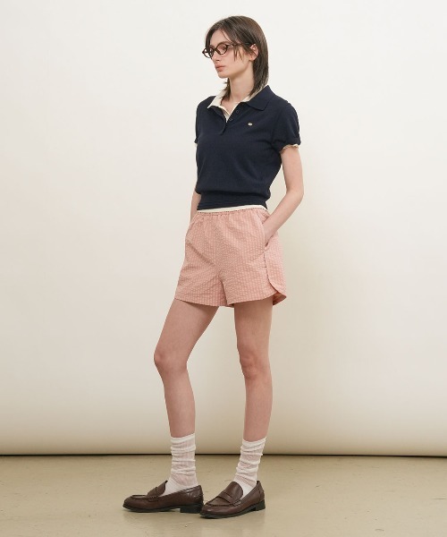 GENERAL IDEA(ジェネラルアイデア)の「【GENERAL IDEA】コンフィバンディングショーツ / COMFY BANDING SHORTS(その他パンツ・レディース・ダークネイビー/レッド/ピンク/ブラック・L/S/M)」の19枚目の写真