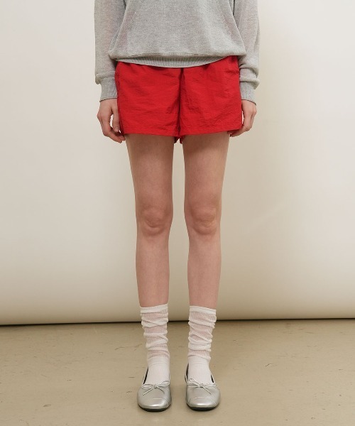 GENERAL IDEA(ジェネラルアイデア)の「【GENERAL IDEA】コンフィバンディングショーツ / COMFY BANDING SHORTS(その他パンツ・レディース・ダークネイビー/レッド/ピンク/ブラック・L/S/M)」の20枚目の写真