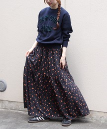 STEPS（ステップス）の「THE SHINZONE/シンゾーン　タイニーブロッサムプリントスカート　TINY BLOSSOM PRINTED SKIRT　26AMSSK01（スカート）」
