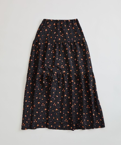 THE SHINZONE(ザ シンゾーン)の「THE SHINZONE/シンゾーン タイニーブロッサムプリントスカート TINY BLOSSOM PRINTED SKIRT 26AMSSK01(スカート・レディース・ブラック・M)」の11枚目の写真