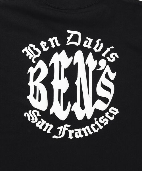 BEN DAVIS(ベンデイビス)の「【BEN DAVIS(ベンデイビス)】 OLD CIRCLE TEE / Tシャツ 半袖 クルーネック 刺繍 ワンポイント ユニセックス オーバーサイズ(Tシャツ/カットソー・メンズ・ホワイト/ネイビー/ブラック・X-LARGE/MEDIUM/LARGE)」の17枚目の写真