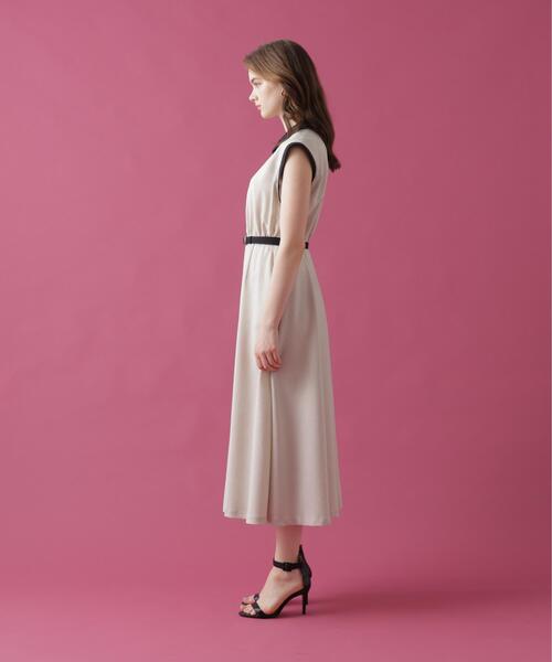PINKY&DIANNE(ピンキーアンドダイアン)の「◆バイカラーシャツワンピース(ワンピース・レディース・ネイビー/ベージュ・36/38)」の22枚目の写真