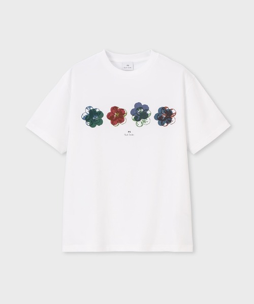 オンラインショップ限定】ウィメンズ フローラルプリント 半袖Tシャツ