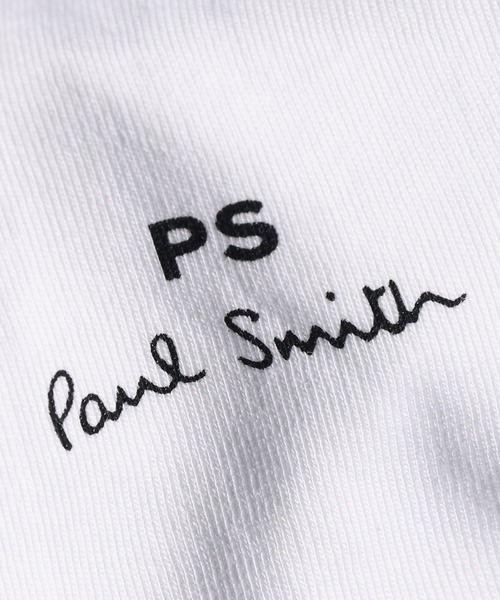 PS Paul Smith（ピーエスポールスミス）の「【オンラインショップ限定】ウィメンズ フローラルプリント 半袖Tシャツ / 265030 232V（Tシャツ/カットソー・レディース・ホワイト/ブラック・2L/MEDIUM）」の7枚目の写真