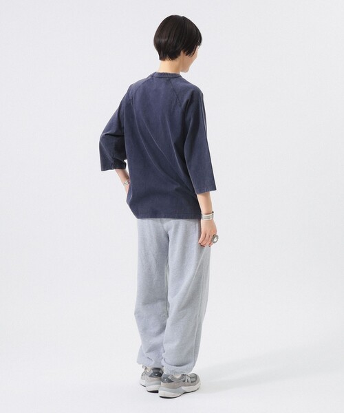 GOOD ROCK SPEED（グッドロックスピード）の「【別注】GOOD ROCK SPEED / カレッジ ラグラン Tシャツ（Tシャツ/カットソー・レディース・ホワイト/ネイビー・ONE SIZE）」の11枚目の写真