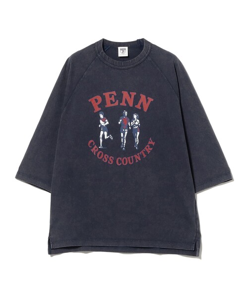 GOOD ROCK SPEED（グッドロックスピード）の「【別注】GOOD ROCK SPEED / カレッジ ラグラン Tシャツ（Tシャツ/カットソー・レディース・ホワイト/ネイビー・ONE SIZE）」の19枚目の写真