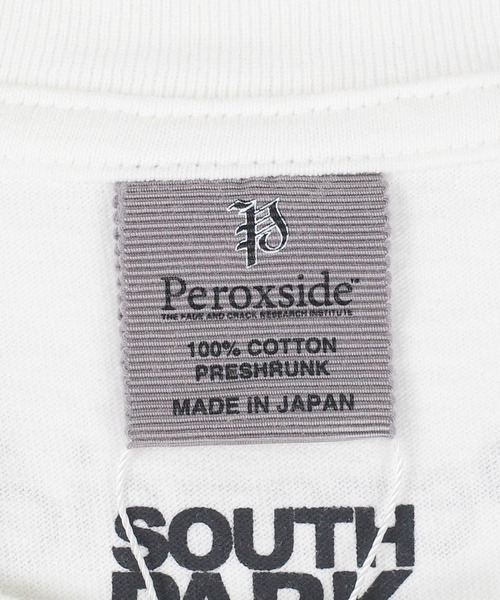 Children of the discordance(チルドレン オブ ザ ディスコ-ダンス)の「【Peroxside/ペルオキシド】SOUTH PARK Kenny LS TEE(Tシャツ/カットソー・メンズ・ホワイト/ブラック・1/3/2)」の11枚目の写真