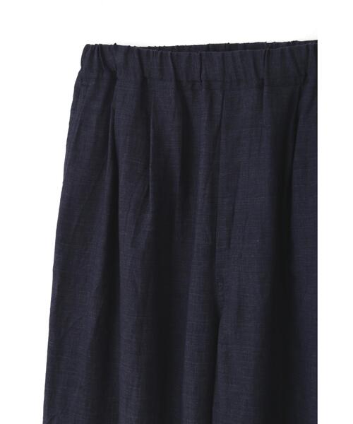 YLEVE(イレーヴ)の「YLEVE / LINEN POPLIN TROUSERS(その他パンツ・レディース・ネイビー/カーキ・1/2)」の11枚目の写真