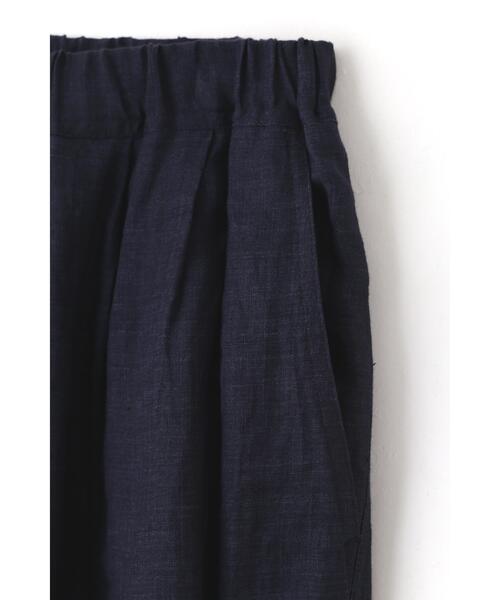 YLEVE(イレーヴ)の「YLEVE / LINEN POPLIN TROUSERS(その他パンツ・レディース・ネイビー/カーキ・1/2)」の12枚目の写真