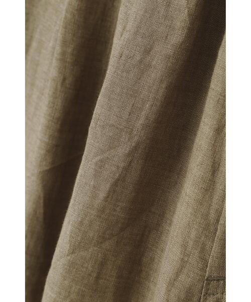 YLEVE(イレーヴ)の「YLEVE / LINEN POPLIN TROUSERS(その他パンツ・レディース・ネイビー/カーキ・1/2)」の19枚目の写真