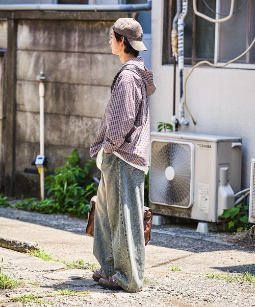 niko and...（ニコアンド）の「Extra Wide Denim[niko and ...JEANS]（デニムパンツ・メンズ・ロイヤルブルー/アクア/チャコール・SMALL/MEDIUM/LARGE/X-LARGE）」の14枚目の写真