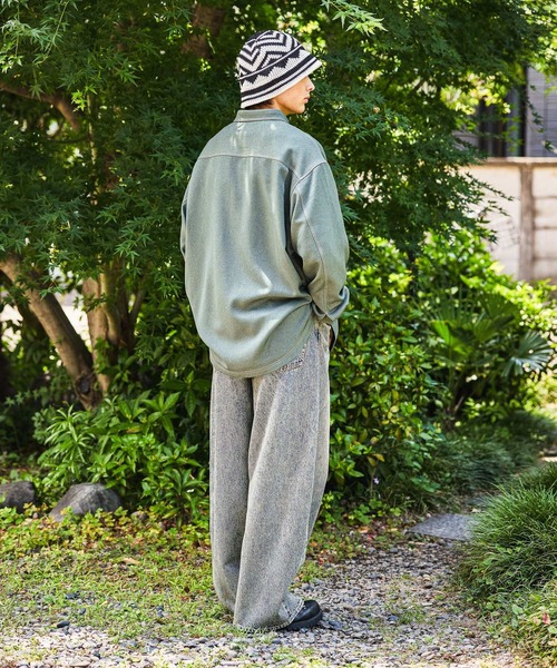 niko and...（ニコアンド）の「Extra Wide Denim[niko and ...JEANS]（デニムパンツ・メンズ・ロイヤルブルー/アクア/チャコール・SMALL/MEDIUM/LARGE/X-LARGE）」の20枚目の写真