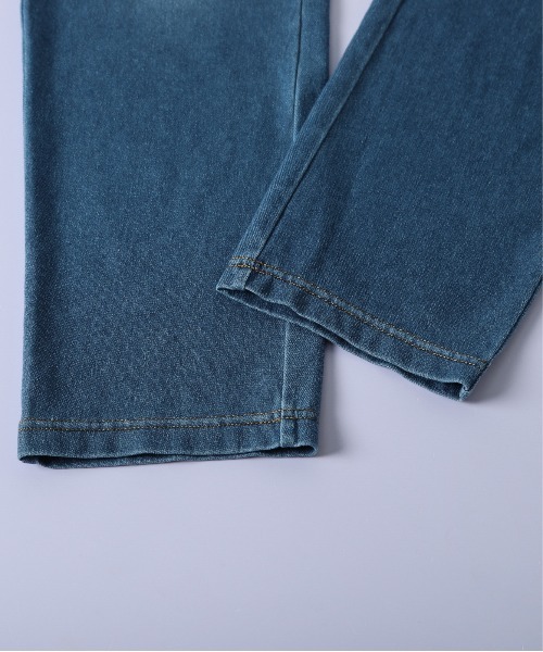 La-gemme（ラジェム）の「美脚テーパードデニム風パンツ（デニムパンツ・レディース・ライトブルー/ブラック/ブルー・M/L）」の22枚目の写真
