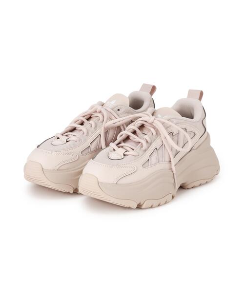 NATURAL BEAUTY BASIC(ナチュラルビューティーベーシック)の「adidas OZGAIA W(スニーカー・レディース・ベージュ・24.5cm/23.5cm/24.0cm)」の1枚目の写真
