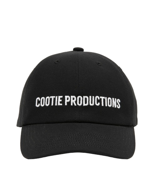 COOTIE PRODUCTIONS（クーティープロダクションズ）の「Cotton Serge 6 Panel Cap（キャップ・メンズ・ブラック/オフホワイト・FREE）」の2枚目の写真