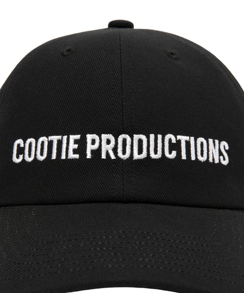 COOTIE PRODUCTIONS（クーティープロダクションズ）の「Cotton Serge 6 Panel Cap（キャップ・メンズ・ブラック/オフホワイト・FREE）」の7枚目の写真