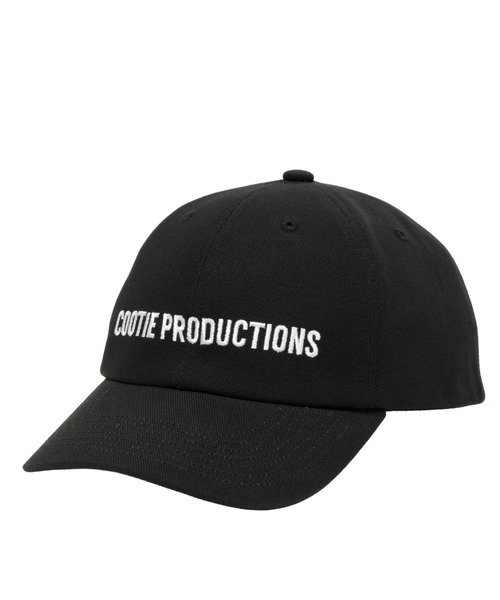 COOTIE PRODUCTIONS（クーティープロダクションズ）の「Cotton Serge 6 Panel Cap（キャップ・メンズ・ブラック/オフホワイト・FREE）」の3枚目の写真