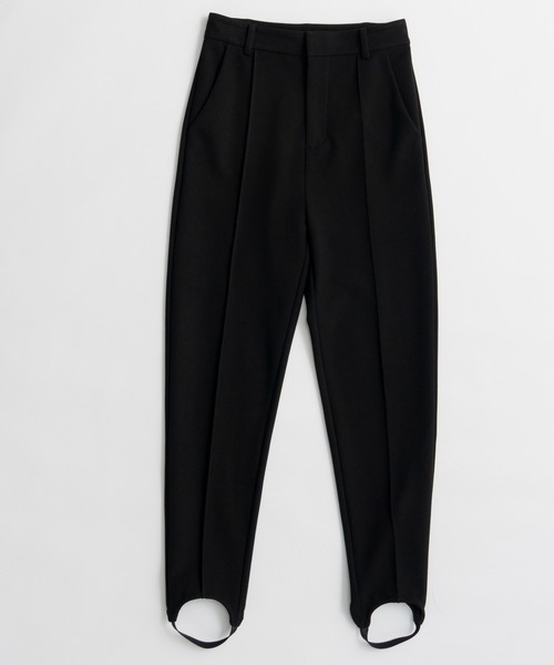 MAISON SPECIAL(メゾンスペシャル)の「Pintuck Stretch Stirrup Pants/ピンタックストレッチトレンカ(その他パンツ・レディース・ブラウン/ブラック・38/36)」の18枚目の写真