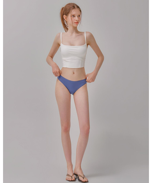 VIKINI VENDER(ビキニベンダー)の「シンプルラインスイムブリーフ - ブルー(その他パンツ・レディース・その他・SMALL/MEDIUM)」の1枚目の写真