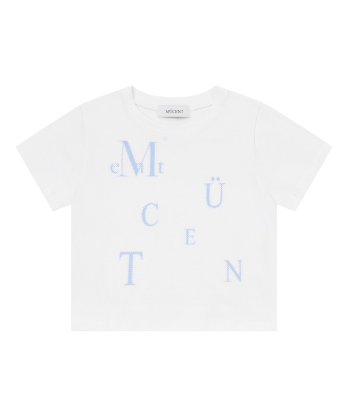 MUCENT(ムセント)の「パズル半袖Tシャツ(3カラー)(Tシャツ/カットソー・レディース・ホワイト/ブラック/ホワイト系その他2・X-SMALL/M/L/XL)」の3枚目の写真
