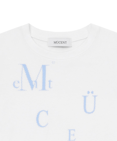 MUCENT(ムセント)の「パズル半袖Tシャツ(3カラー)(Tシャツ/カットソー・レディース・ホワイト/ブラック/ホワイト系その他2・X-SMALL/M/L/XL)」の13枚目の写真